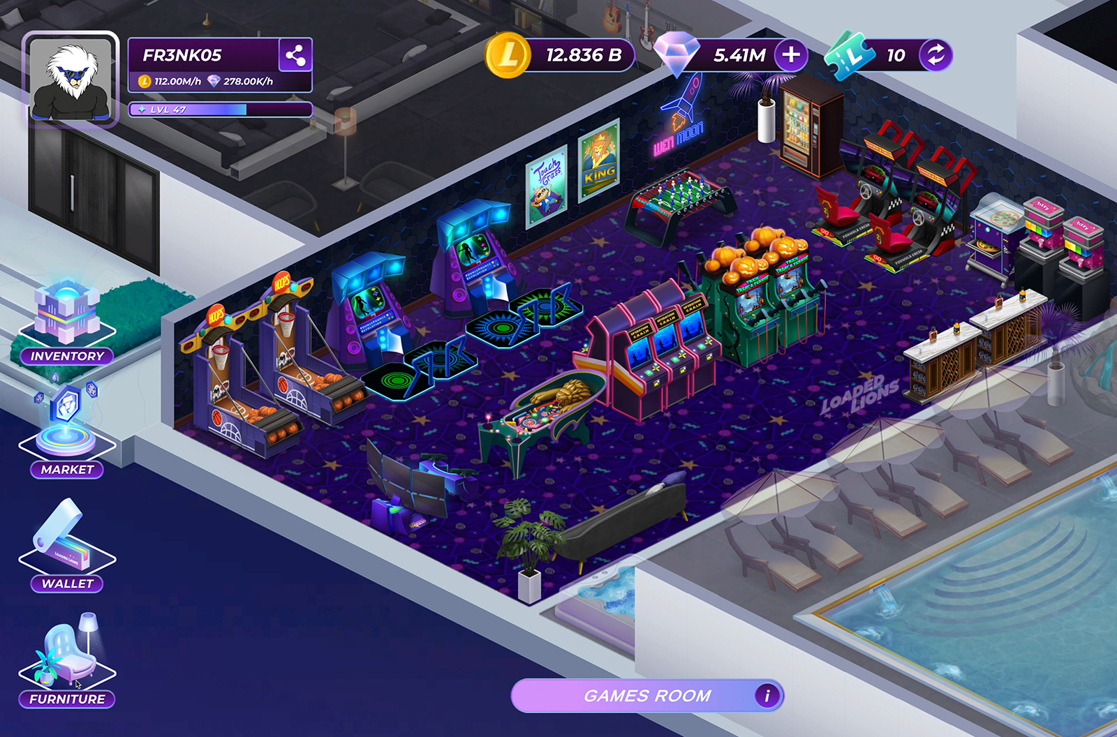 Loaded Lions: Mane City